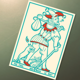 Der Narr – Tarot-Postkarte - Bart Verlag