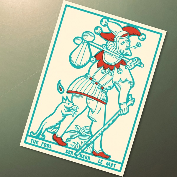 Der Narr – Tarot-Postkarte - Bart Verlag