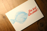 Da bist Du platt! Flunder Postkarte - Bart Verlag