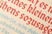 Sprühen – Spruch von Edmund Stoiber. Postkarte - Bart Verlag