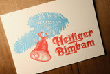 Heiliger Bimbamm. Weihnachts-Postkarte - Bart Verlag